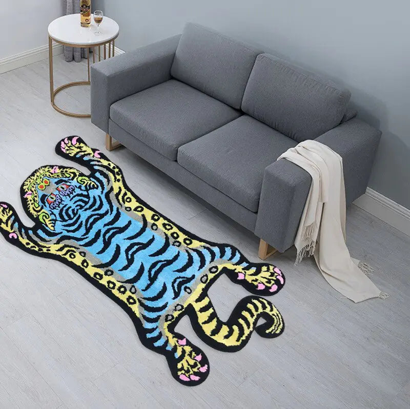 Home Decor Tibetan Tiger Mat – Hoppy Curate Home Decor Tibetan Tiger Mat – Hoppy Curate
